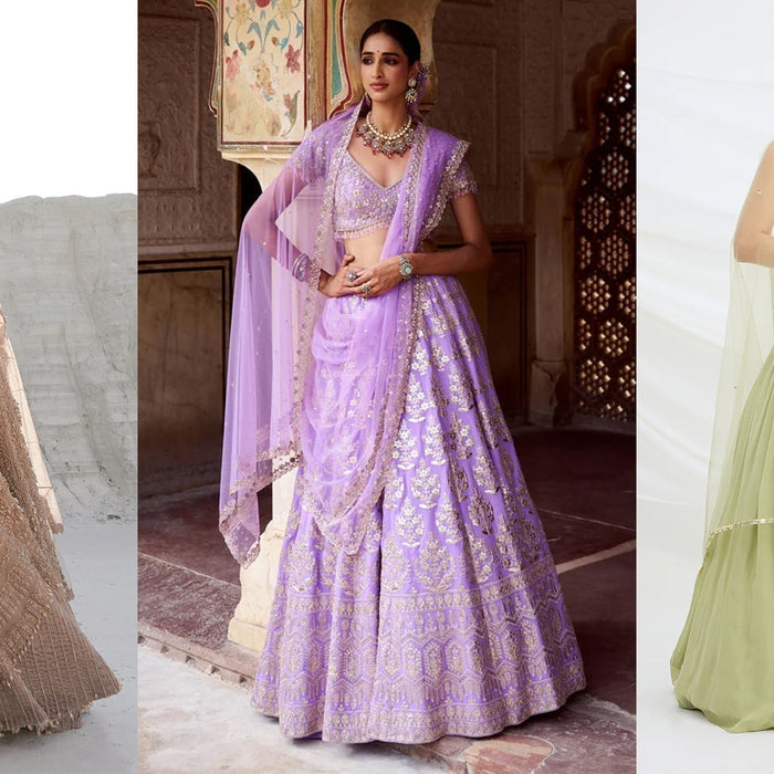 modern bridal lehenga