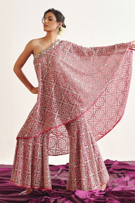 Hexagon Bootcut Pant