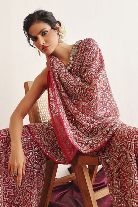 Hexagon One Shoulder Cape