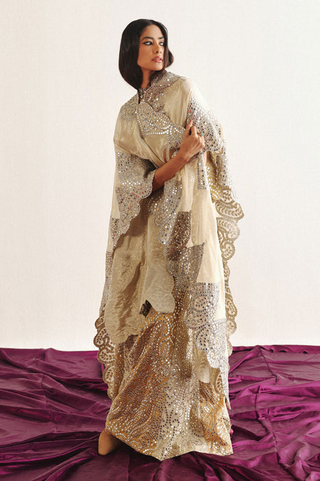 Dual Color Flared Shararas