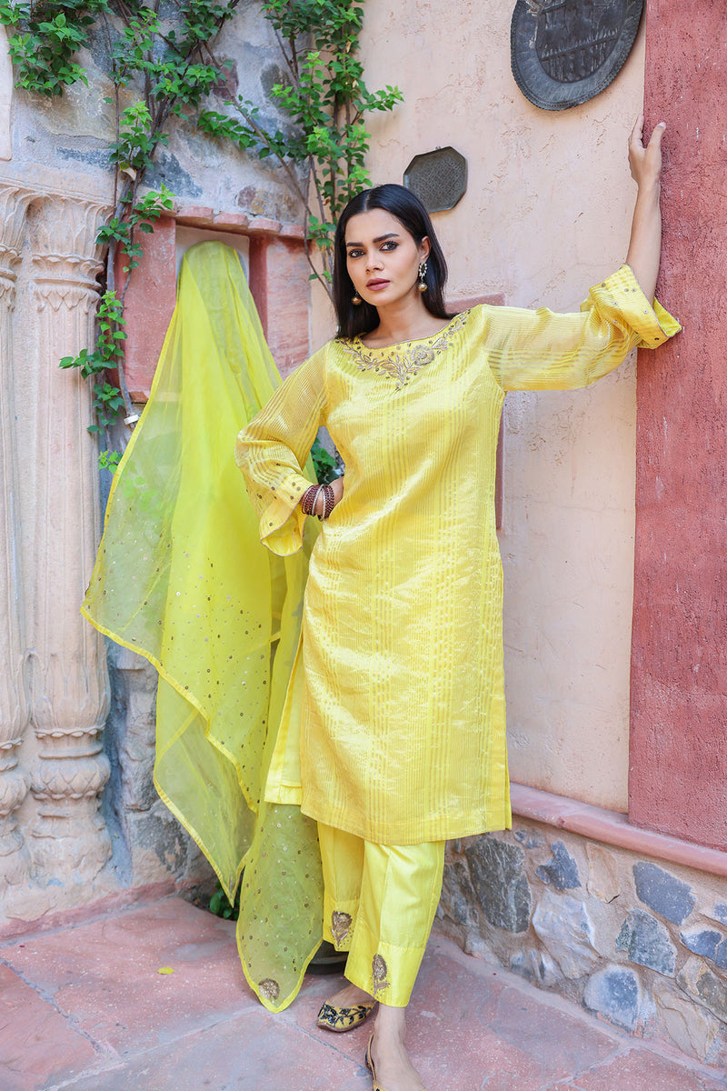 Haldi Kurta Set