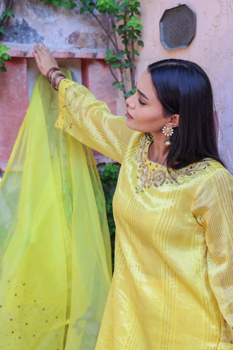 Haldi Kurta Set