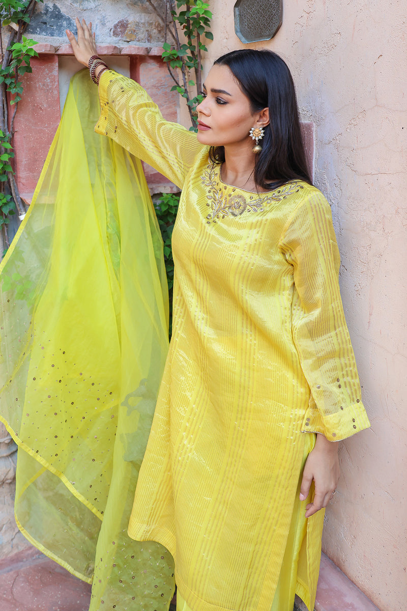 Haldi Kurta Set