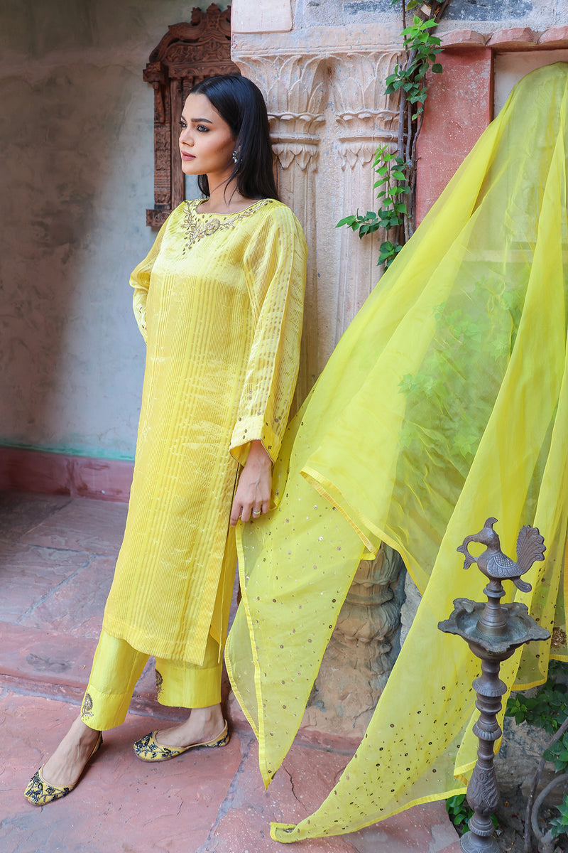 Haldi Kurta Set