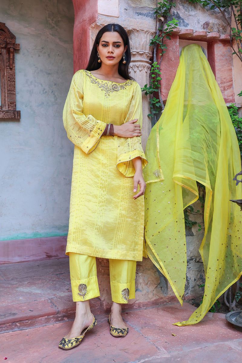 Haldi Kurta Set