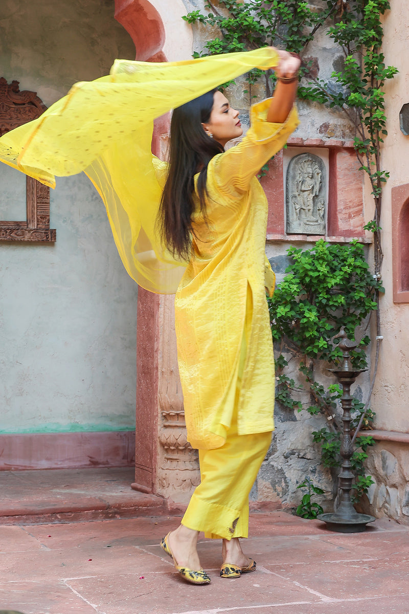 Haldi Kurta Set