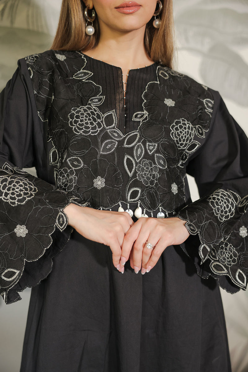 Coal Floral Tunic Set