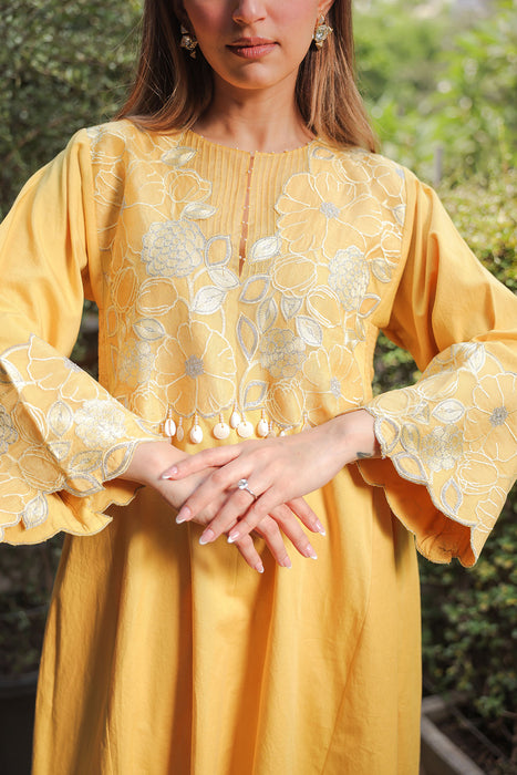 Honey Floral Tunic Set