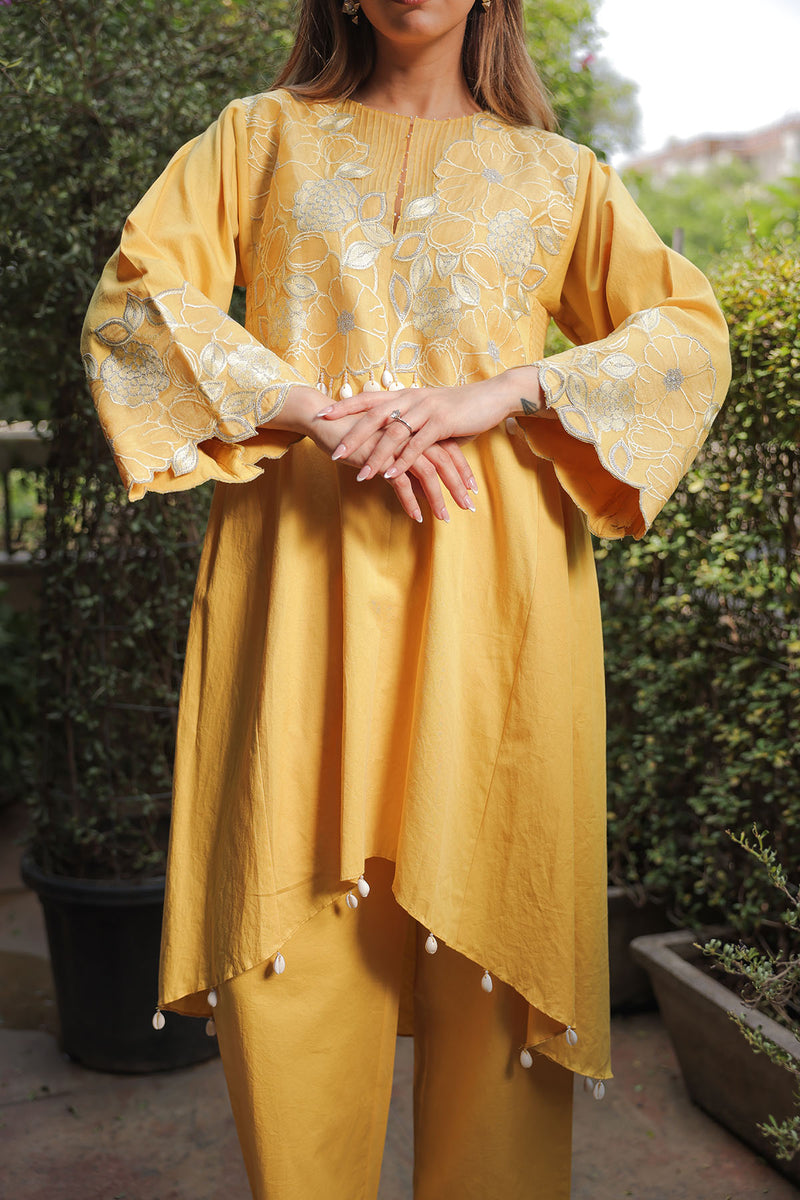 Honey Floral Tunic Set
