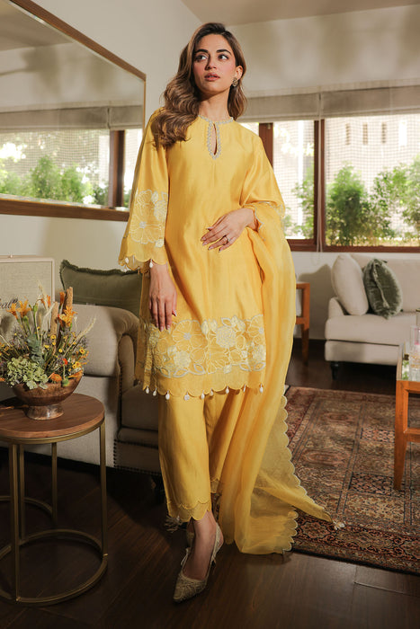 Honey Applique Kurta Set