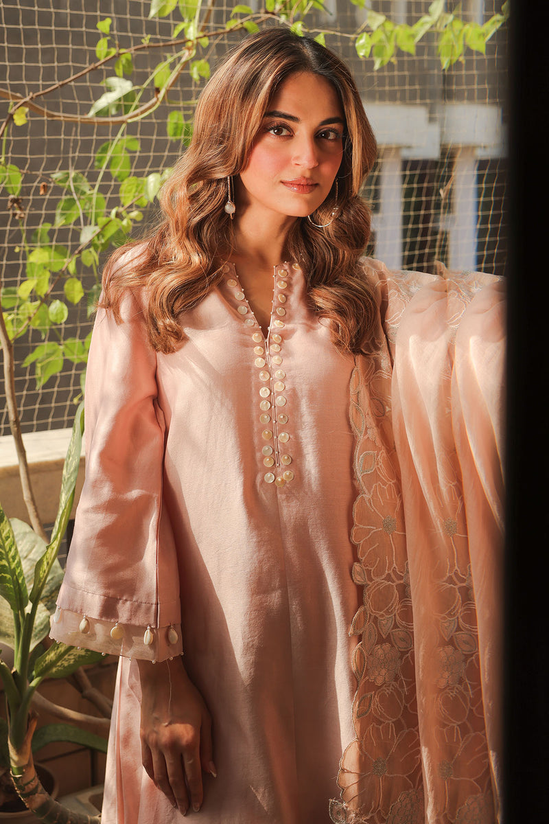 Blush A-line Kurta Set