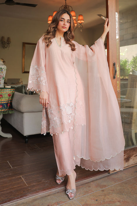 Blush Applique Kurta Set