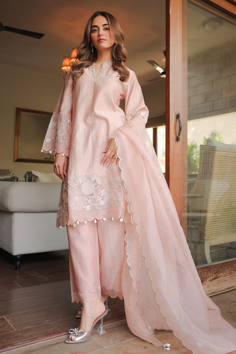 Blush Applique Kurta Set