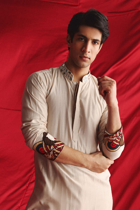 Ivory Metamorphosis Kurta