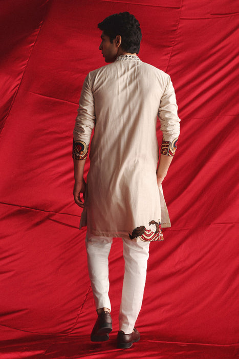 Ivory Metamorphosis Kurta