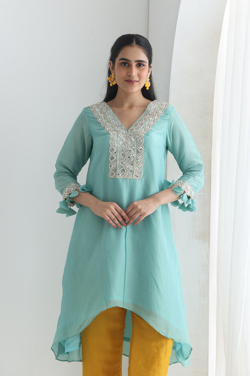 Rooh Tissue suit set