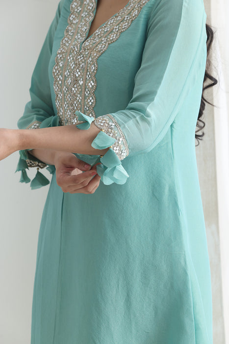 Rooh Tissue suit set