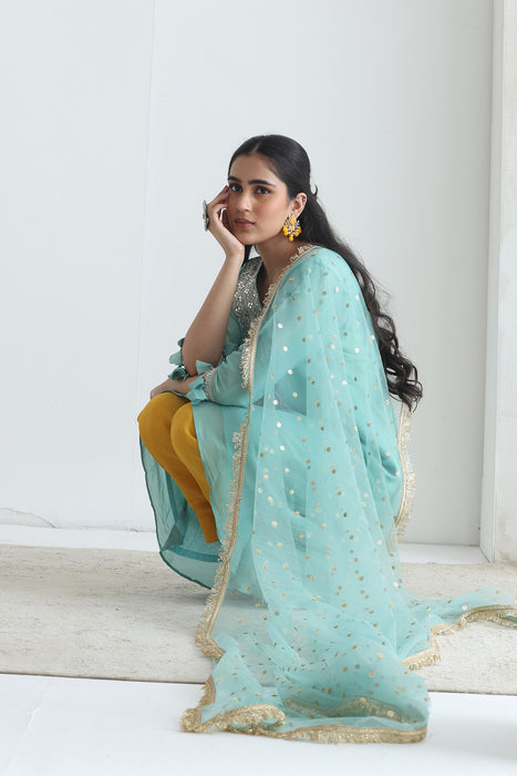 Rooh Tissue suit set