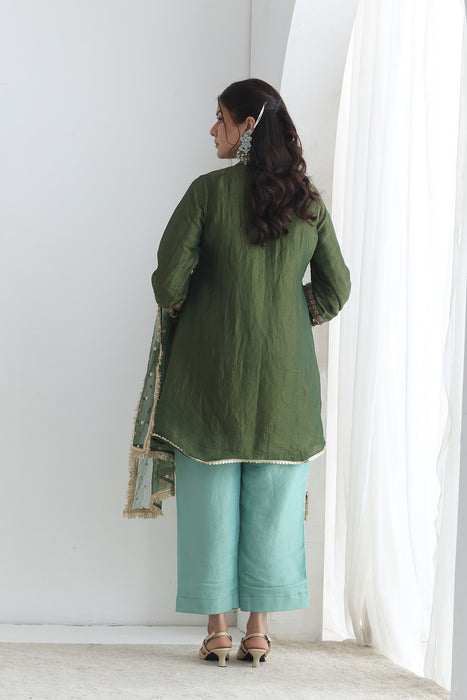 Ranjhana Tissue suit set