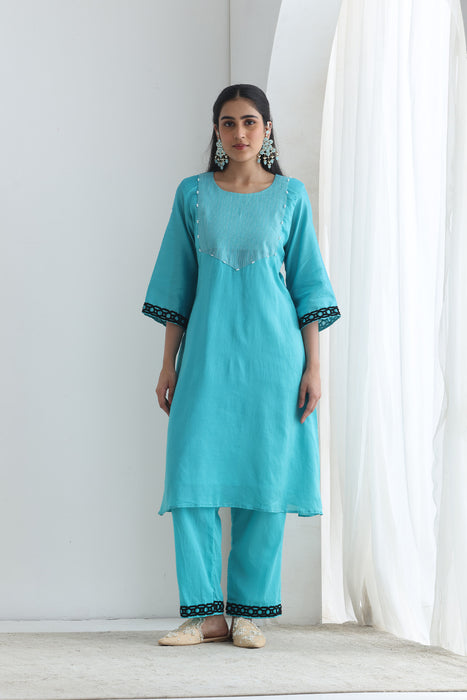 Naayab Chanderi Suit Set