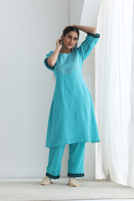 Naayab Chanderi Suit Set