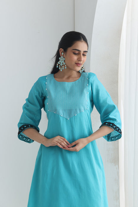 Naayab Chanderi Suit Set