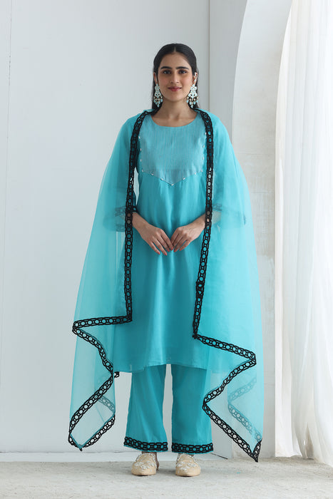 Naayab Chanderi Suit Set