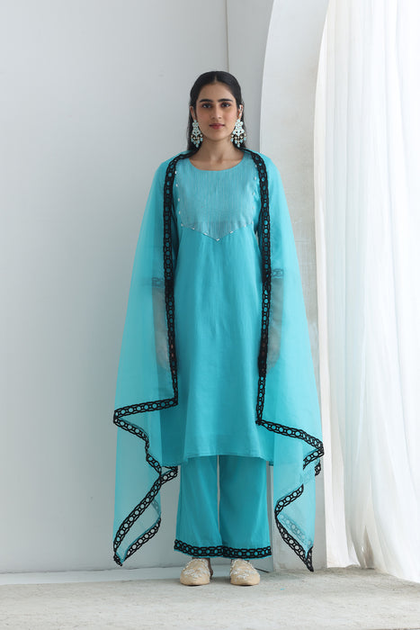 Naayab Chanderi Suit Set