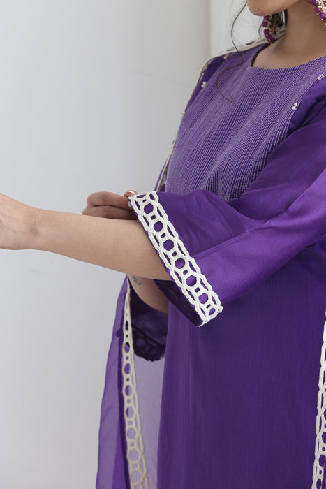 Taal Chanderi Suit Set