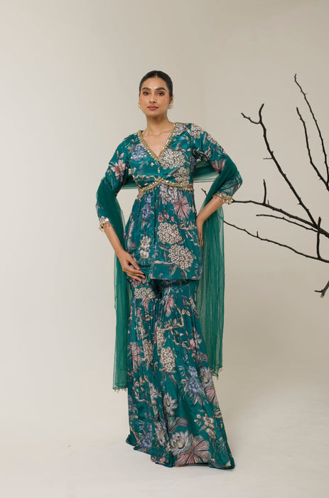 BLOOMSCAPE GHARARA SET