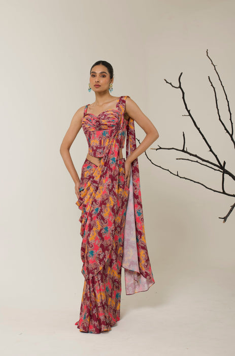 ROSARIA CORSET SAREE