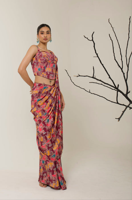 ROSARIA CORSET SAREE