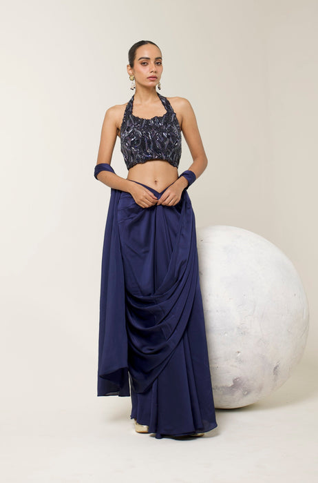 MEHRI PRE DRAPED SAREE