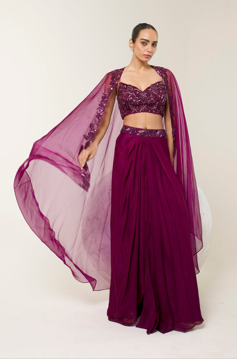 CAMELLIA CAPE SET
