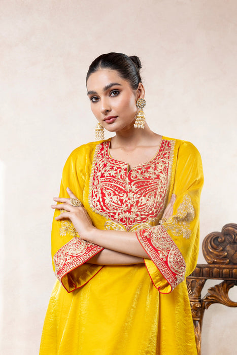 RIWAZ CHOGA SUIT SET