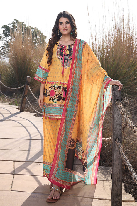 Sunstruck Yellow Muslin Kurta Set