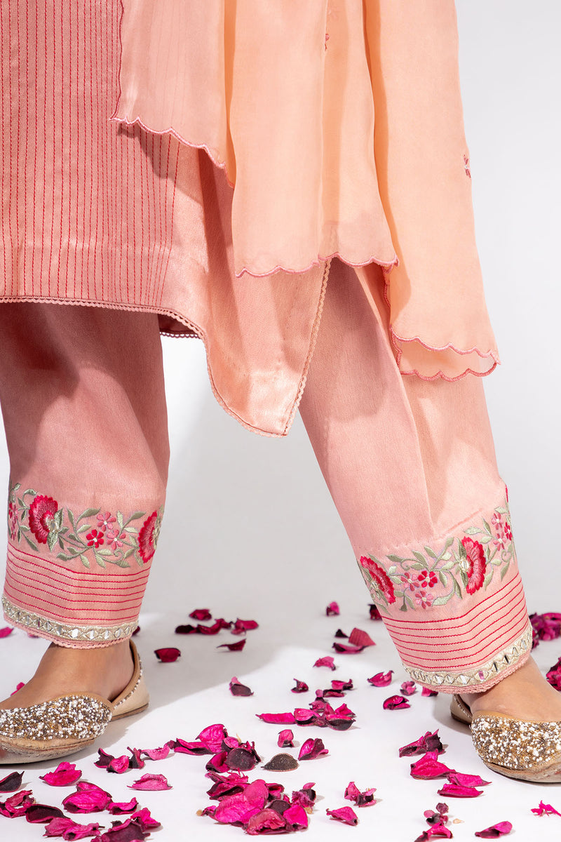 Pink Kurta & Pant Set