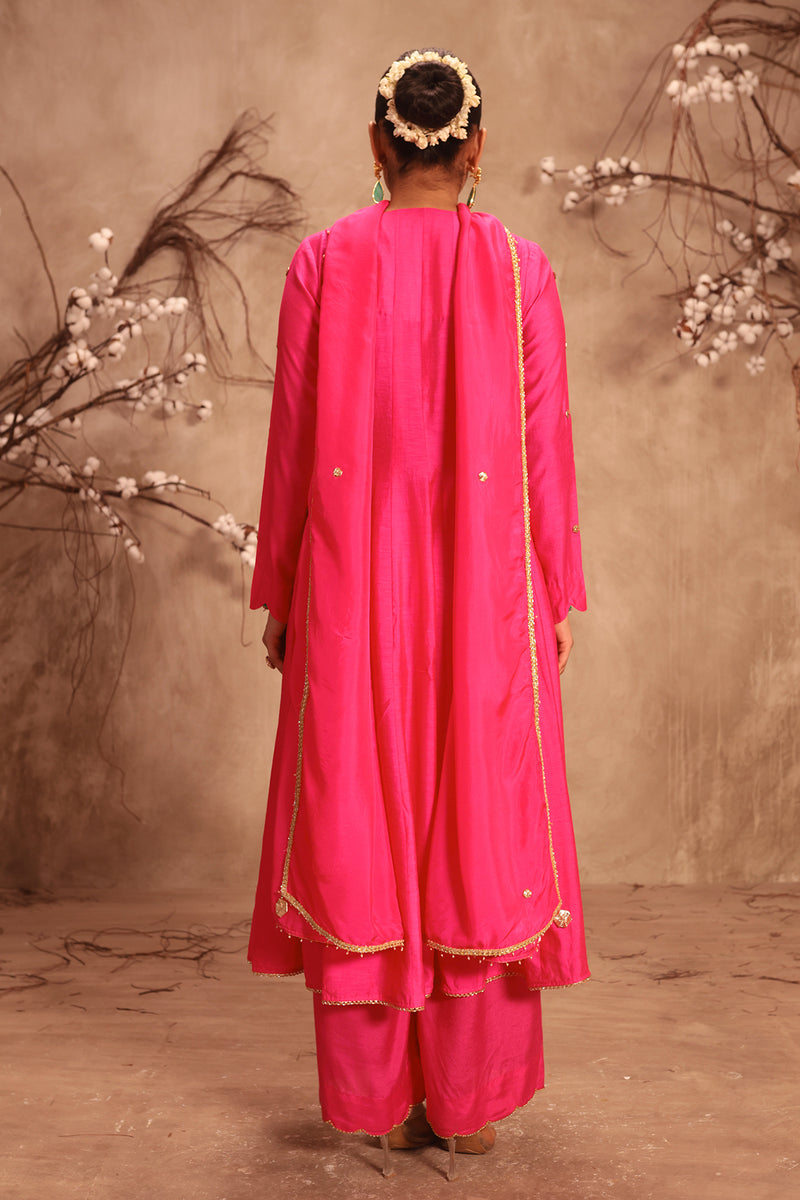 Nazakat Hot Pink 'Kalidaar Set