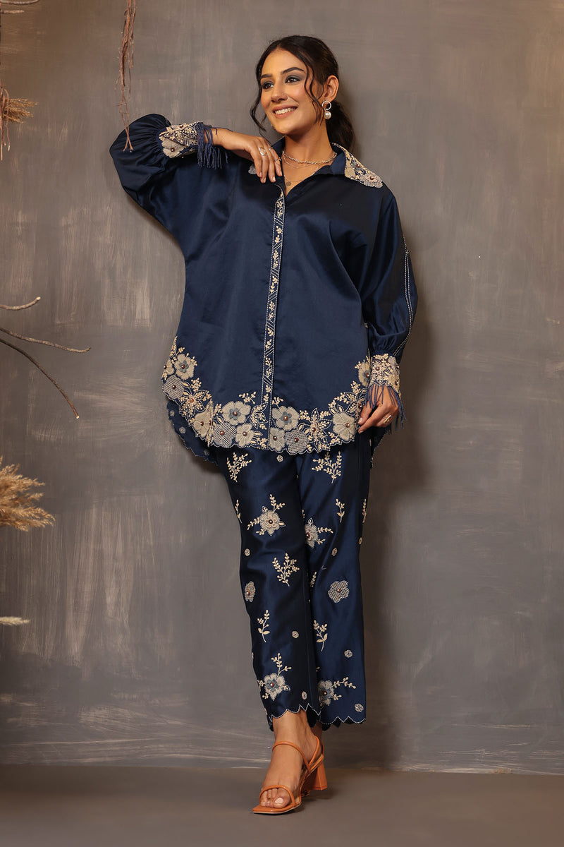 GULSHAN CORDSET DARK BLUE