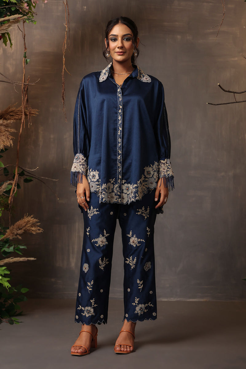 GULSHAN CORDSET DARK BLUE