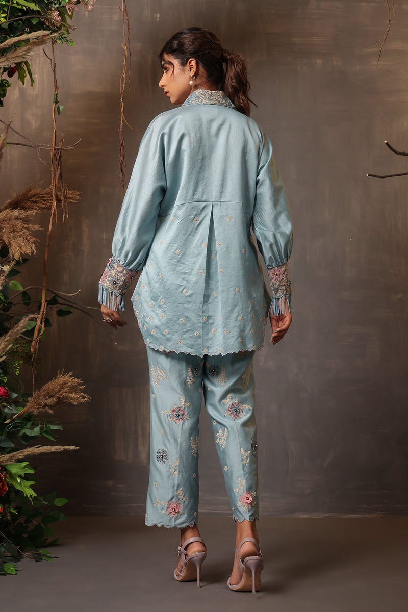 GULSHAN CORDSET BLUE