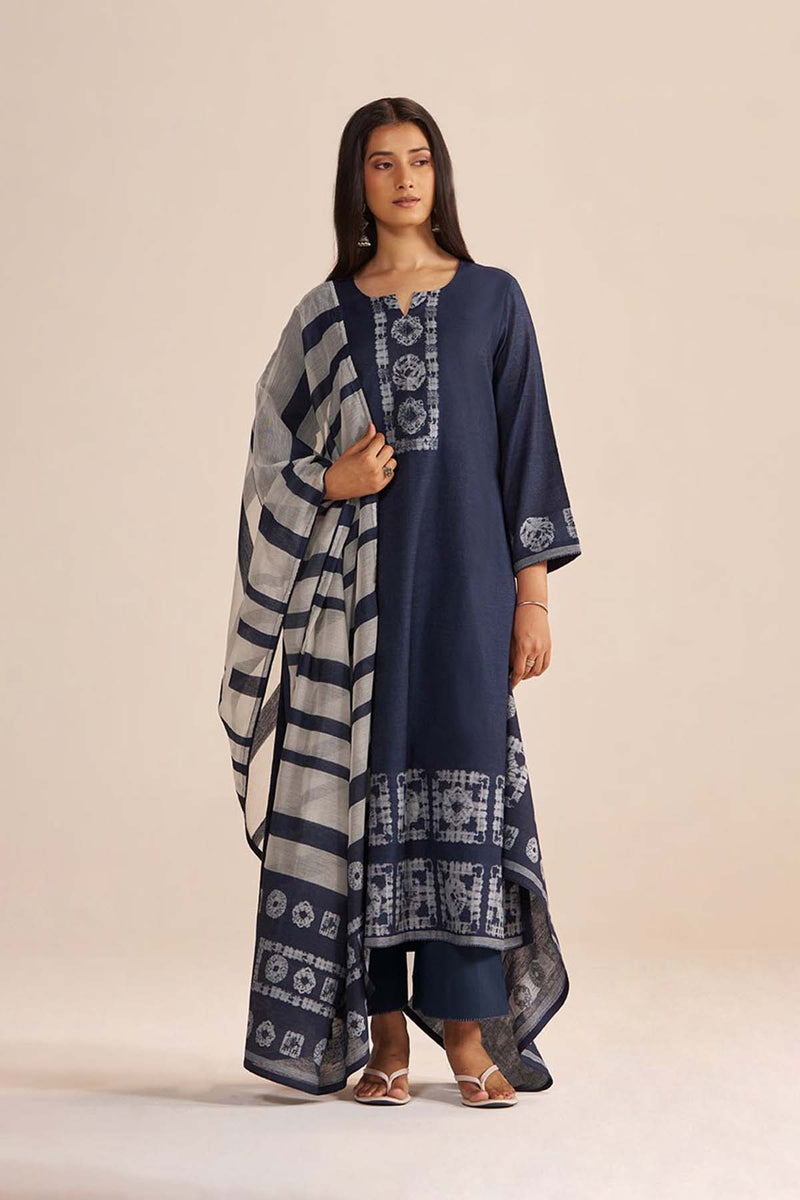 Denim Blue Kurta Set
