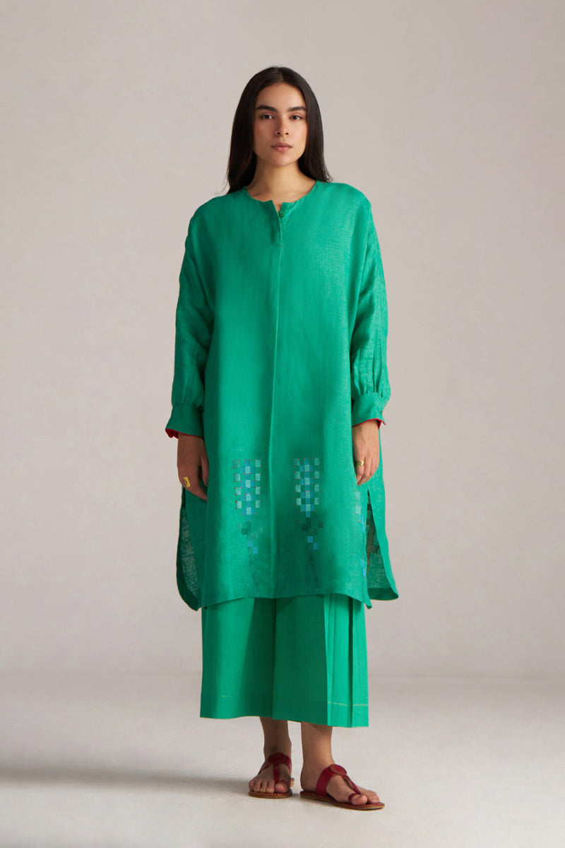 Simply Green Linen Co-ord Set