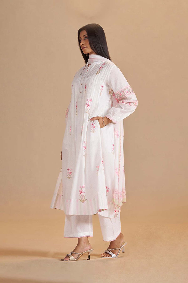 Swan Mul-Mul Light Festive Kurta Set