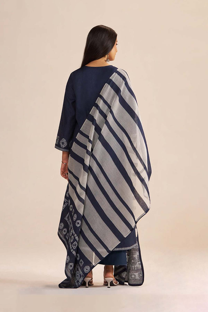 Denim Blue Kurta Set