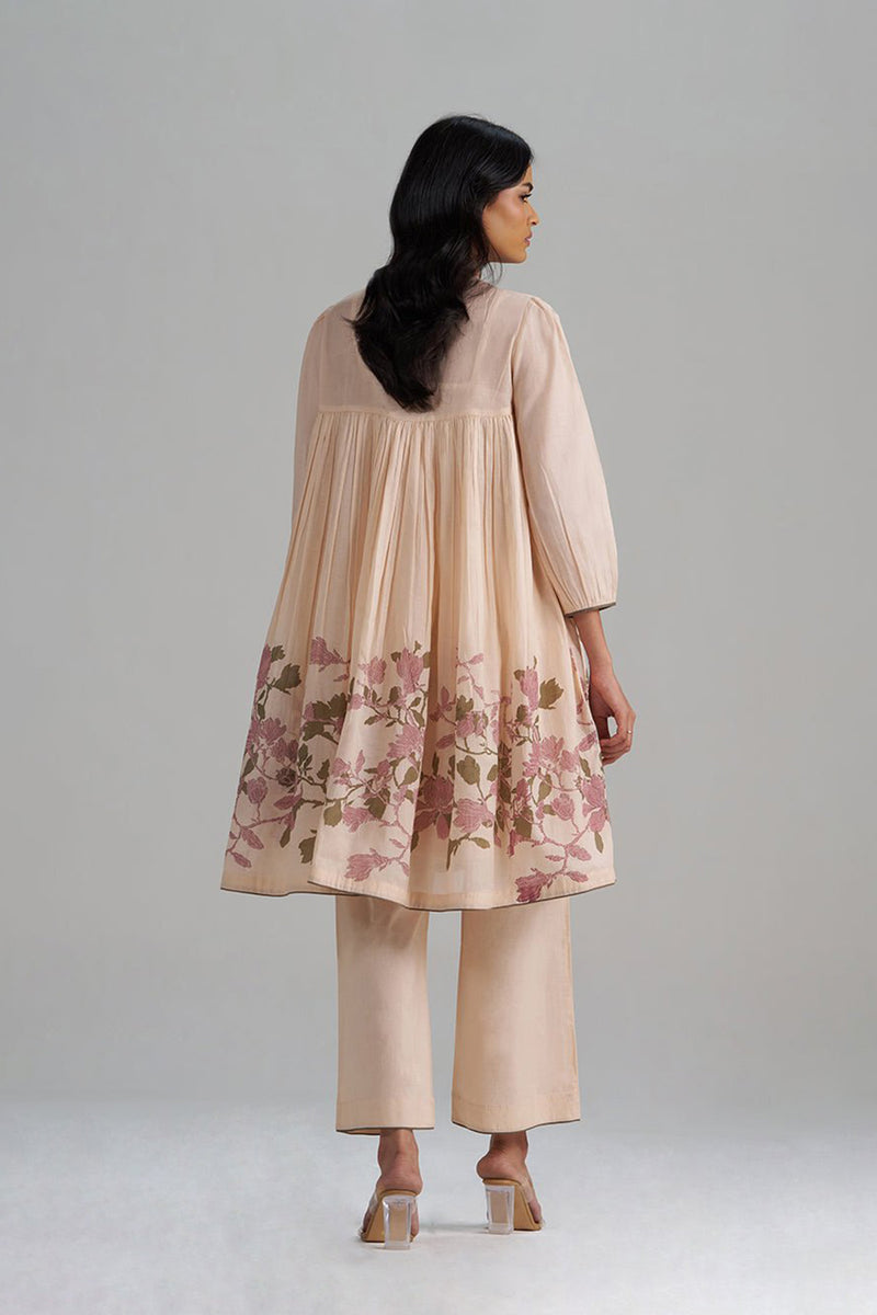 Baby Peach Mul-Mul Co-ord Set