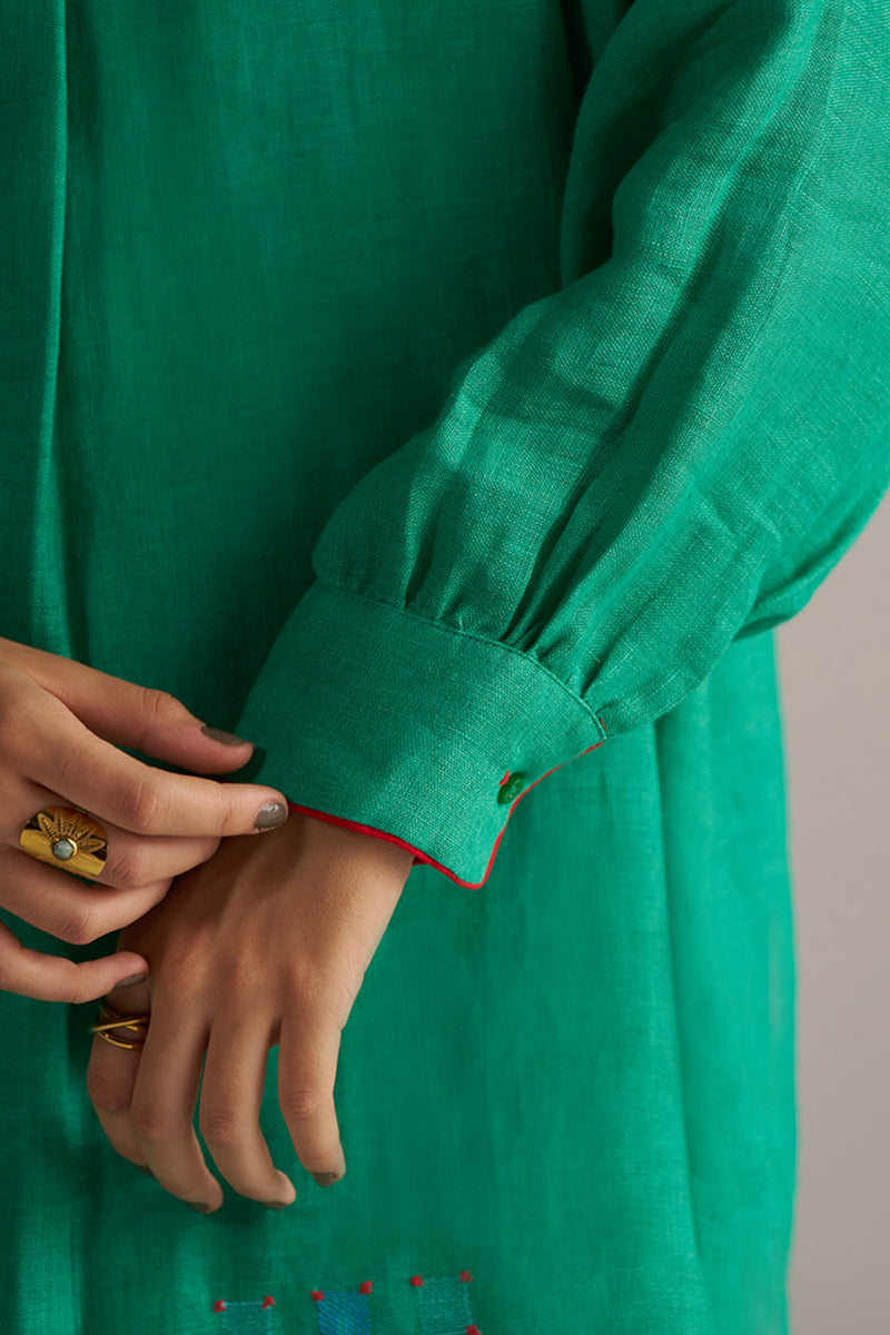 Simply Green Linen Co-ord Set