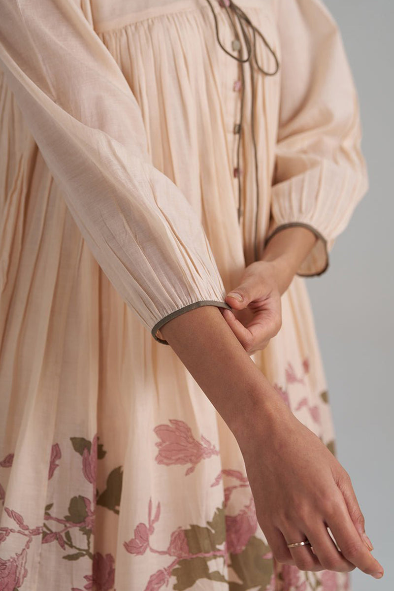 Baby Peach Mul-Mul Co-ord Set