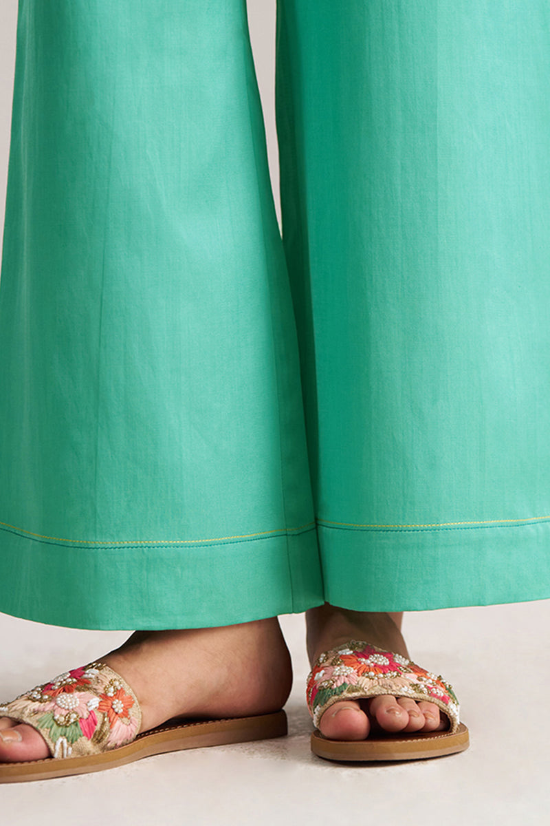 Bright Aqua Kota Silk Co-ord Set
