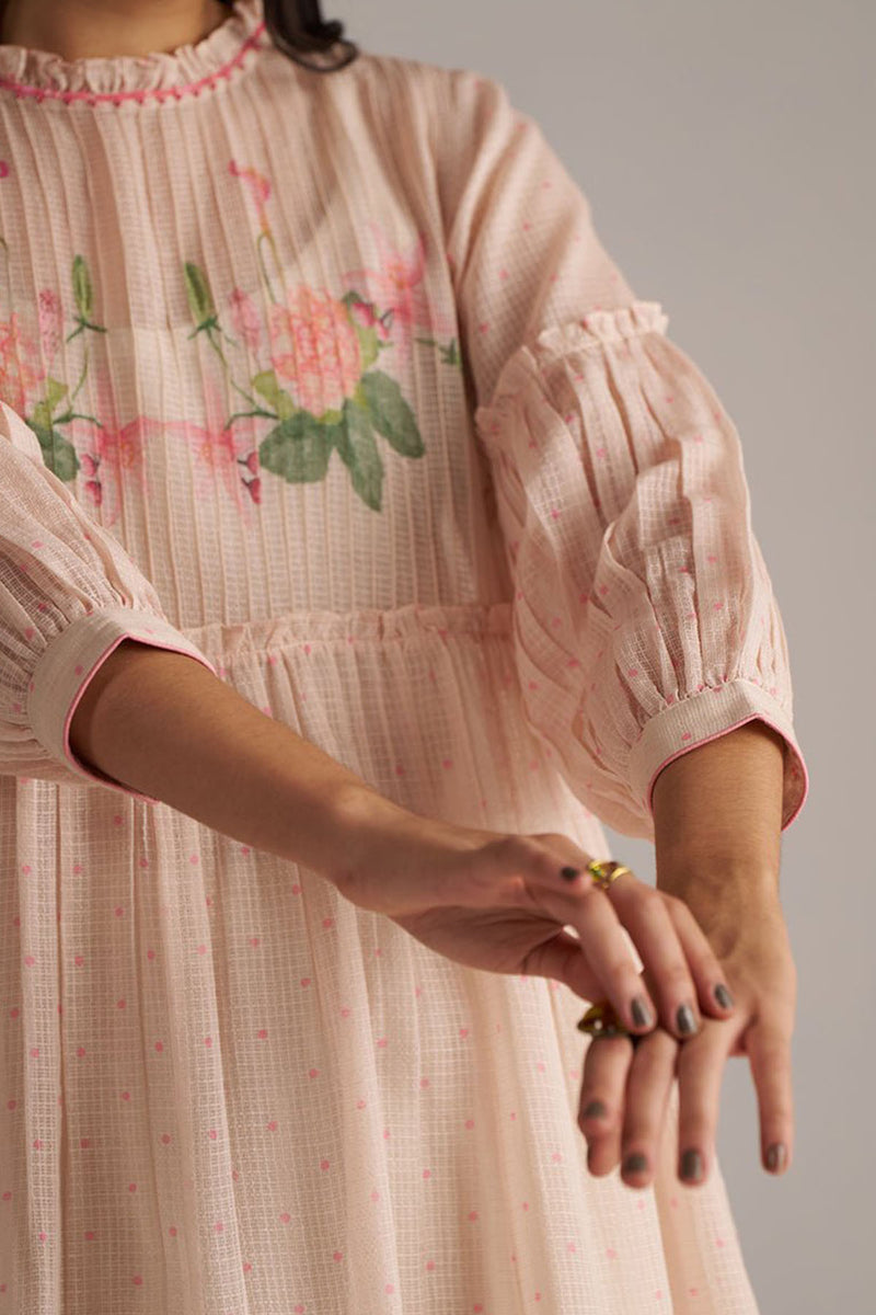 Peach Dust Kota Co-ord Set